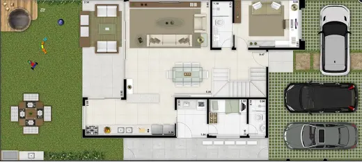Casa duplex à venda com 205 metros em condomínio fechado