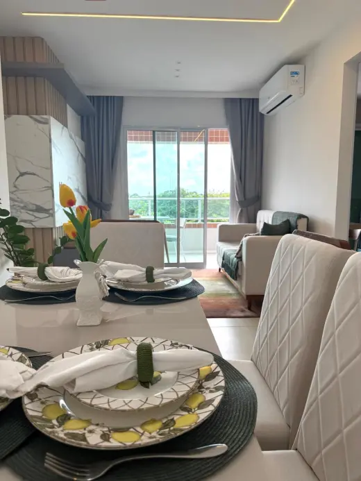 Apartamentos novos à venda com 77 e 94 metros no Eusébio- MADRI