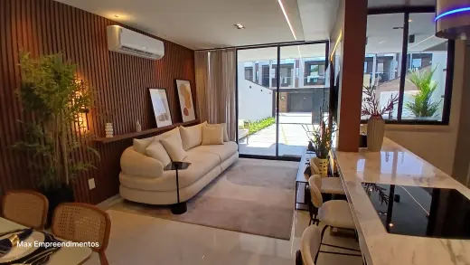 Casas duplex com 04 suítes de altíssimo padrão no Eusébio- Jazz Exclusive