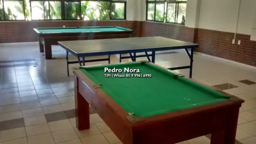 Apartamento mobiliado à venda com 02 quartos na Praia do Futuro